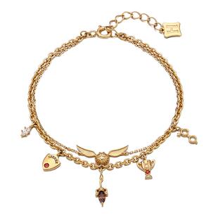 韩国OST哈利波特金色飞贼周边手链新款简约时尚潮流小众设计饰品