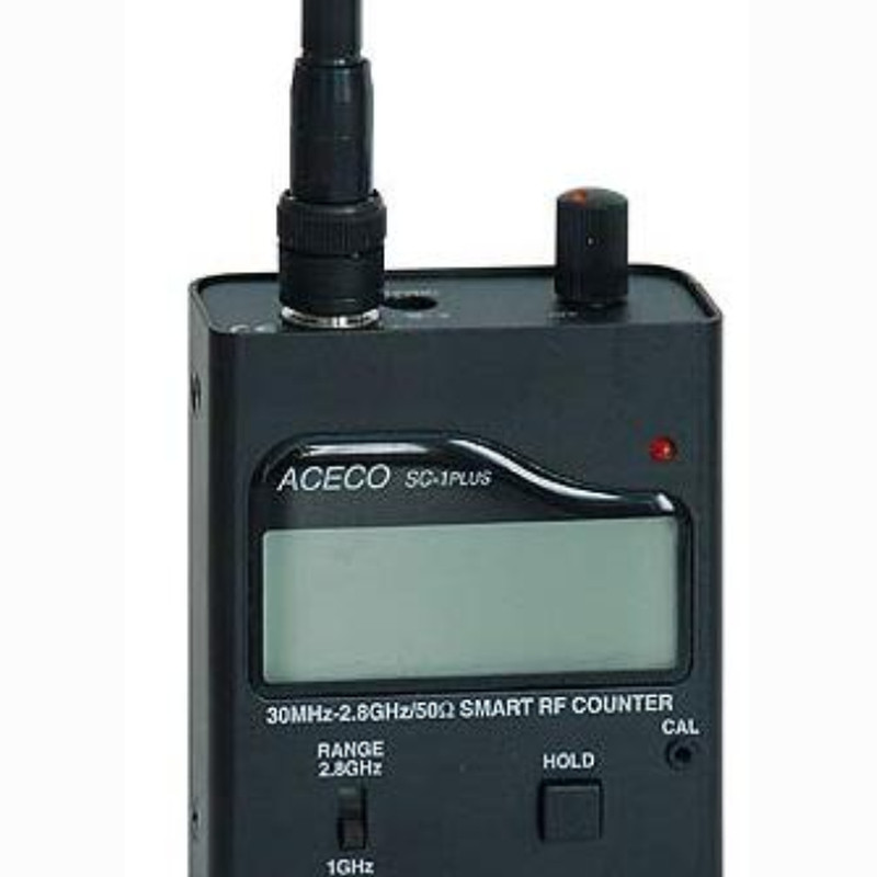 台湾ACECO SC-1 PLUS手持数字频率计对讲机 测GPS定位频率测试仪
