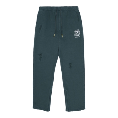 字母印花破洞运动长裤卫裤BAPE