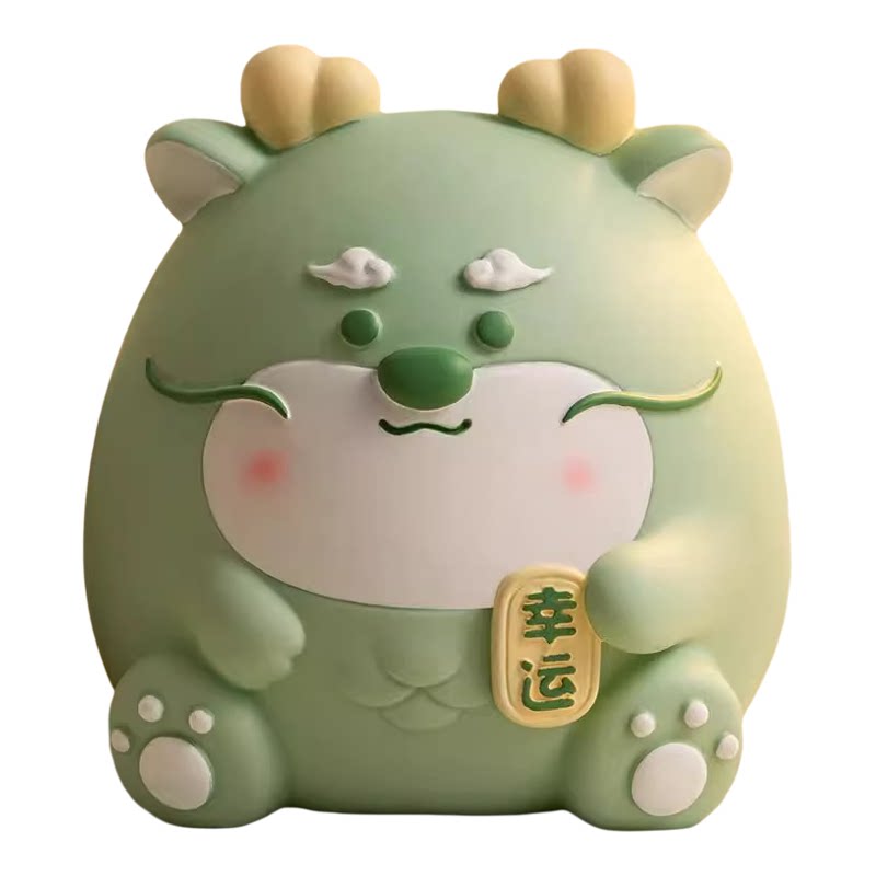 奶萌小胖龙存钱罐大容量可进可出