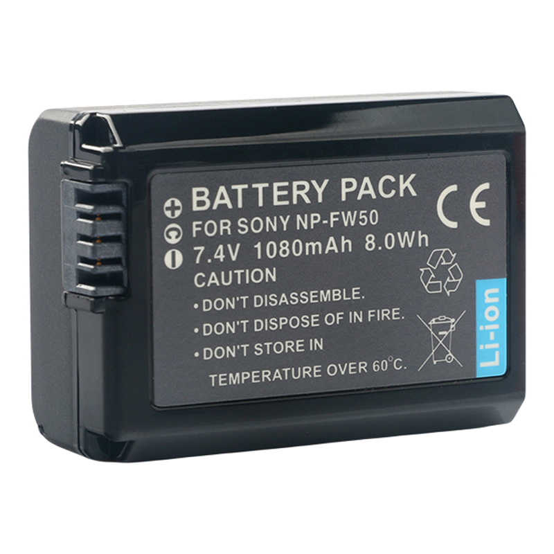 适用于 索尼SLT-a33 SLT-a35 SLT-a37 a55相机电池/充电器NP-FW50