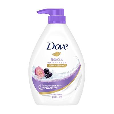 多芬柔嫩焕亮巴西莓香沐浴露730g