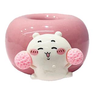 蜡笔小新创意陶瓷牙刷架放置底座托家用卫生架浴室免打孔牙刷座托