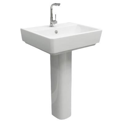 家用小户型一体立柱盆洗脸盆陶瓷