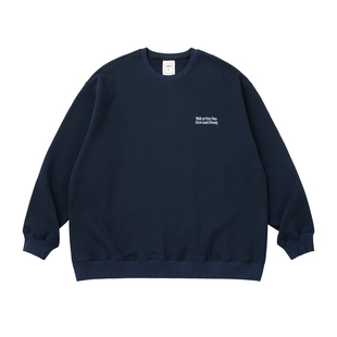 VMCL 后背运动元素徽章印花街头宽松加绒卫衣男女23AW vermicelli