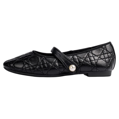 黑色玛丽珍小香风单鞋女款2025新