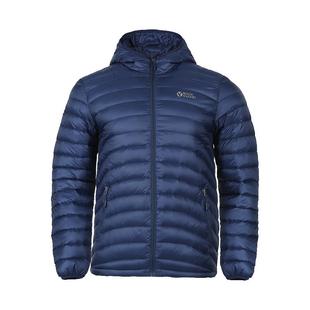 岩云轻薄700蓬拒水鹅绒服秋冬轻暖带帽短款男女多色羽绒服