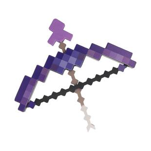 我的世界弓箭钻石剑镐儿童益智玩具男孩3-6女10岁以上圣诞节礼物