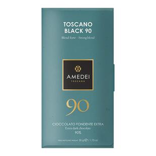 意大利进口Amedei娅曼蒂Toscano 90%黑巧克力情人节圣诞节送礼