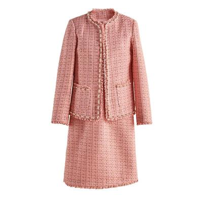 小香风时尚套装洛晴川毛呢