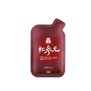 【大气礼盒】正官庄红参元奕红参液人参枸杞旗舰店50ml*30包