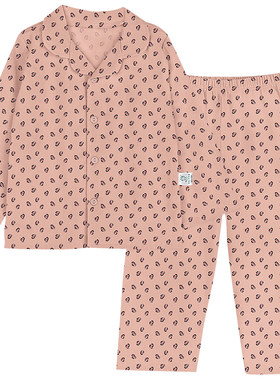 小青龙儿童睡衣男童女童中大童春夏季纯棉宝宝家居服套装衬衫秋季