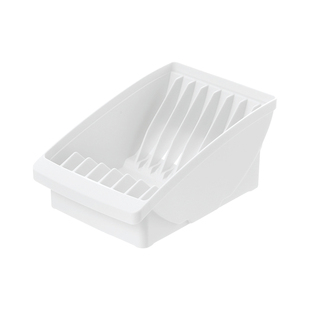 日本进口厨房碗盘收纳盒碟子收纳架食器整理盒盘子整理架置物架