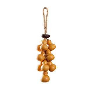 天然葫芦挂件家居客厅玄关卧室门口装饰品壁挂平安福禄野果串挂饰