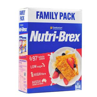 澳洲进口NutriBrex欣善怡麦片低脂谷物早餐即食麦片1.4kg代餐食品