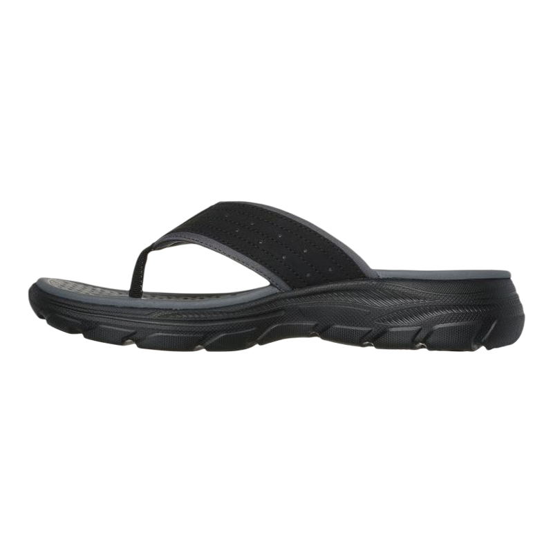 Skechers/斯凯奇拖鞋男鞋人字拖运动凉拖夹趾缓震防滑沙滩鞋夏季