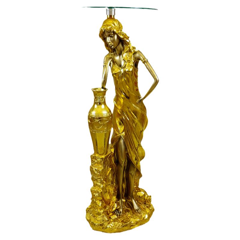 欧式风非洲美女西餐厅落地摆件