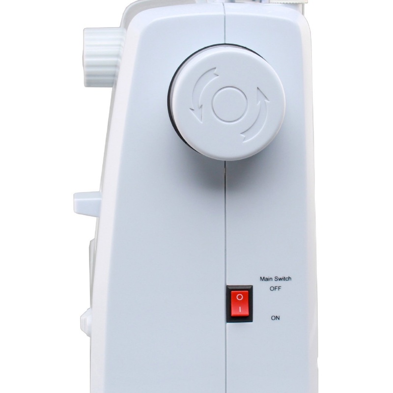 芳华618产品家用缝纫机迷你便携式锁边订扣眼吃厚家用缝纫机