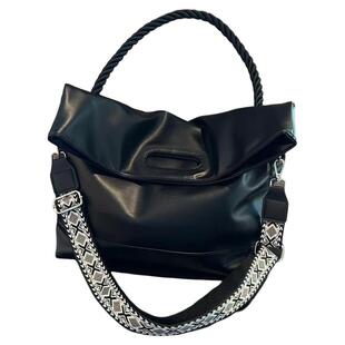 贵宝的包电脑包韩版慵懒风软皮大容量通勤单肩包洋气斜跨托特包