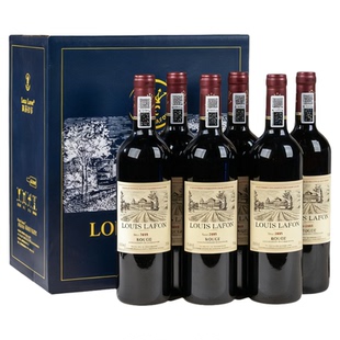 法国进口路易拉菲LOUIS LAFON红酒整箱6瓶买一箱送一箱干红葡萄酒