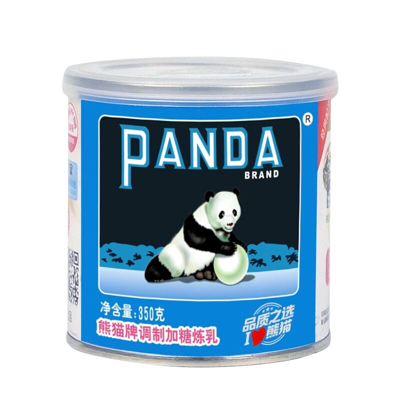 熊猫炼乳调制炼奶350g奶油小馒头