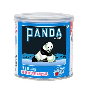 熊猫炼乳调制炼奶350g奶油小馒头蛋挞甜品商用烘焙奶茶店面包原料
