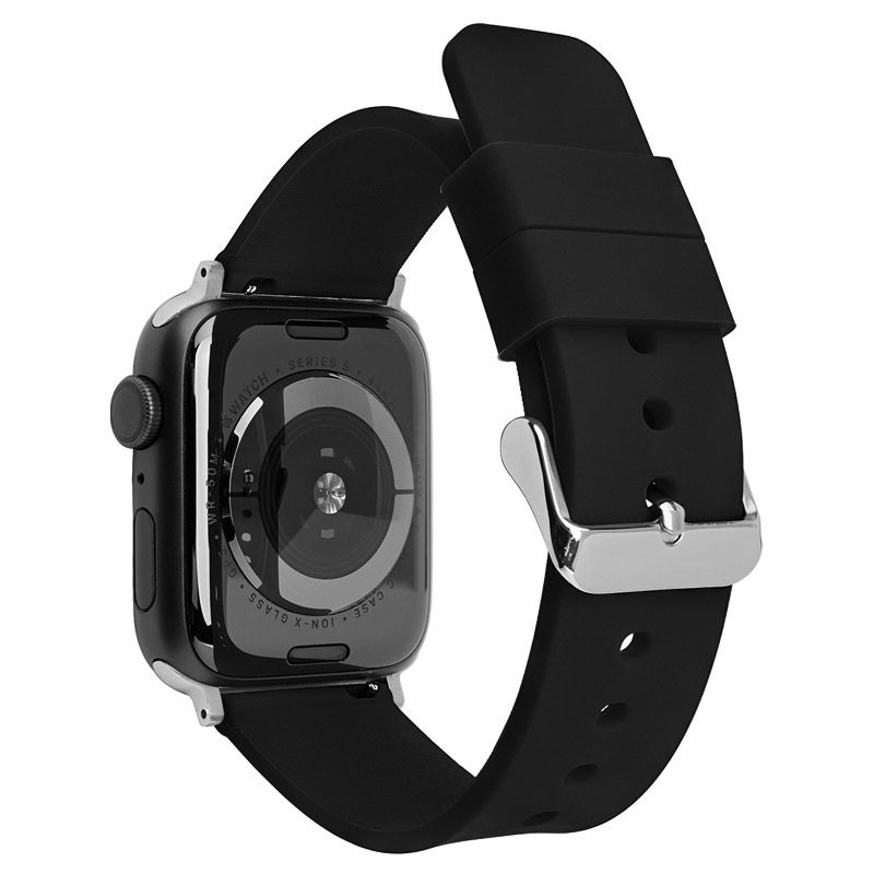 适用iWatch10 苹果加长表带胖子大码粗手腕专用硅胶表带6789代