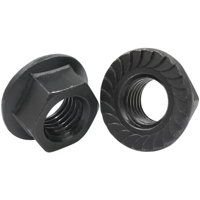 10.9发黑带齿法兰螺母