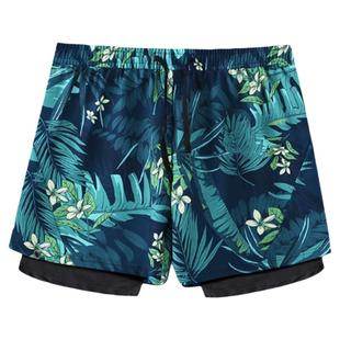 游泳裤男士泳裤泳帽泳镜温泉防尴尬速干沙滩裤男款游泳装备