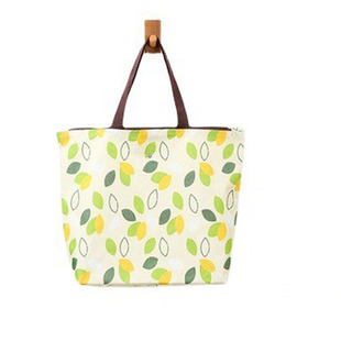 定制牛津布防水时尚购物袋拉链手提帆布挎包折叠便携收纳旅行袋子