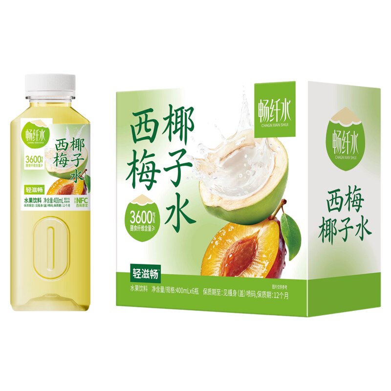 轻上轻滋畅西梅椰子水400ml