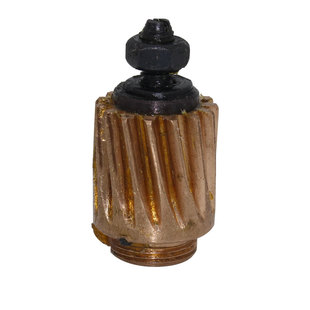 乐江电剪刀涡轮 圆刀裁剪机配件 65 70 90 100 125胶木铜涡轮齿轮