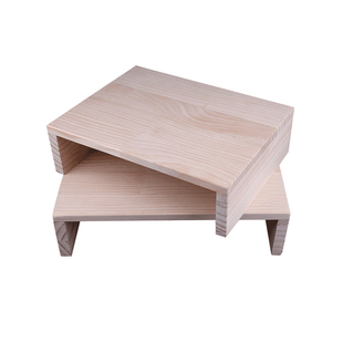 冰箱垫高架定制显示器垫高底座定制洗衣机增高垫定实木家具托架