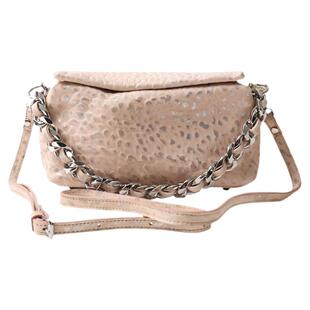 法柜先锋设计师烫金泡泡小羊皮链条包！翻盖单肩手提小方包KAKA特