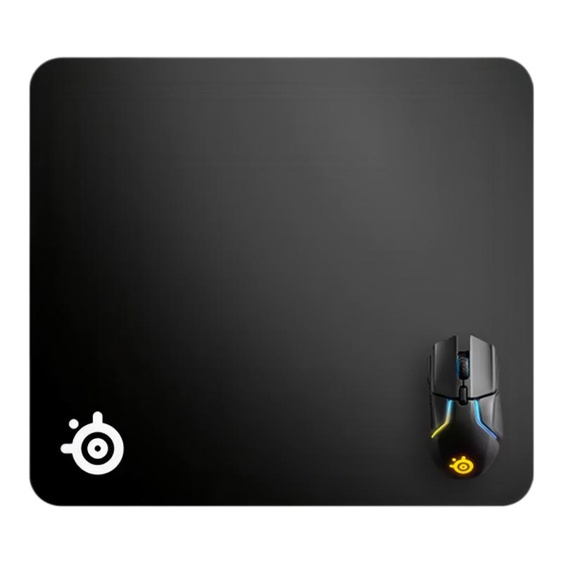 SteelSeries赛睿QckHeavyM/L鼠标垫加厚天然橡胶电竞专业滑面细面