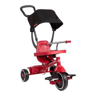 美国RadioFlyer三轮车带遮阳篷