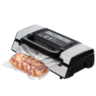 得力14891真空机家用商用食品保鲜封口机双气泵强吸力干湿通用