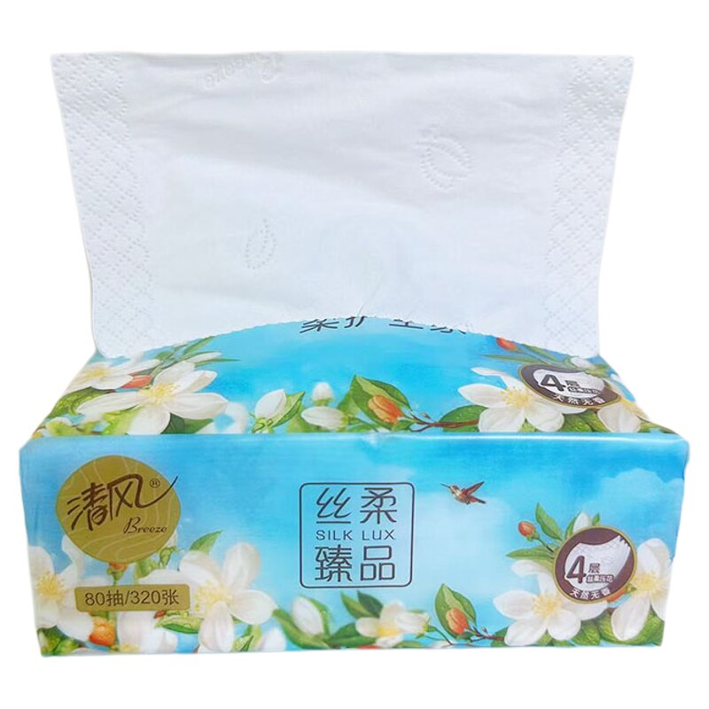 清风抽纸花萃臻品系列24包