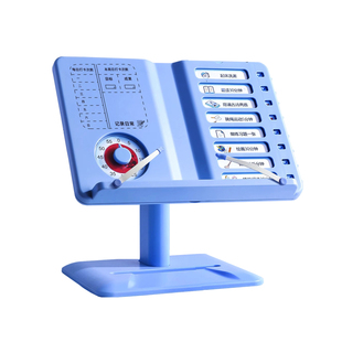 杰科阅读架看书神器可升降小学生多功能自律打卡器二合一儿童定时间学习管理器专用桌上阅读防近视书靠支架