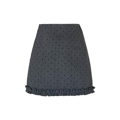 宛宛家毛呢半裙百搭时尚