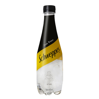 怡泉苏打水无糖气泡水400ml*24瓶