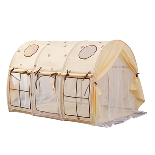 儿童帐篷室内女孩男孩小房子床上可睡觉宝宝玩具屋分床秘密基地