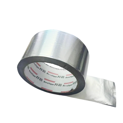 永冠无衬纸铝箔胶带晶牌邦特5cm8公分铝箔纸太阳能管道空调管保温