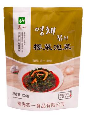 农一小包装朝鲜延边开胃菜