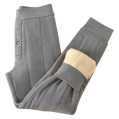 【100%羊毛填充】儿童保暖裤