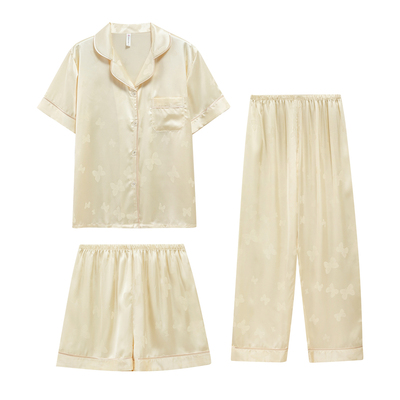 浪莎女款冰丝睡衣高级感轻奢风