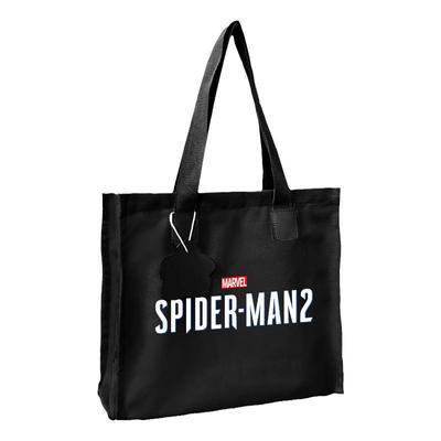 漫威蜘蛛侠2电影游戏帆布手提包