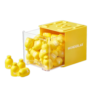 万益蓝WONDERLAB儿童益生菌粉肠胃婴儿消化酶bb12宝宝旗舰店合生