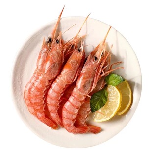 舟山野生红虾鲜活速冻甜虾海鲜水产鲜虾船冻竹节虾东海海捕大红虾