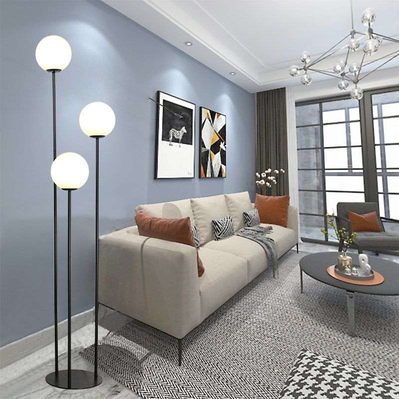 立式台灯落地灯客厅北欧ins 简约遥控沙发卧室网红艺术创意床头灯